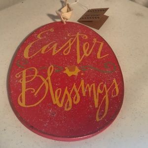 Primitives by Kathy “Easter Blessings” hang up